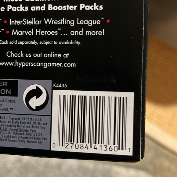 Mattel X-Men hyper scan X-men booster pack includes 6 cards - Picture 3 of 3